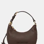Kabelka Love Moschino hnědá barva, JC4019PP1NLT0301