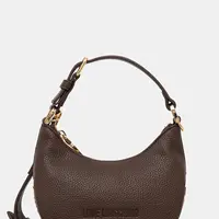 Kabelka Love Moschino hnědá barva, JC4019PP1NLT0301