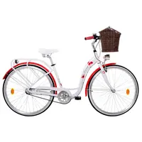 Městské kolo Saveno Bridget NEX7 28" 10.0 M (17", 160-180 cm) bílá