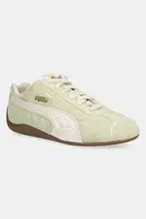 Semišové tenisky Puma Speedcat Faded dámské, zelená barva, 403688