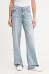 Džíny Guess Jeans dámské, modrá barva, W5YA0Y D0152