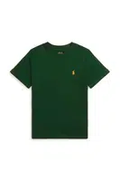 Bavlněné tričko Polo Ralph Lauren zelená barva, 322832904192