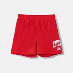 Dětské plavkové šortky adidas Performance červená barva, JX2662