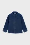 Dětská riflová košile Mayoral tmavomodrá barva, 4126