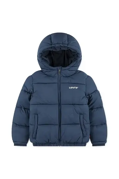 Dětská bunda Levi's HVWT PUFFER WITH LOGO ELAS
