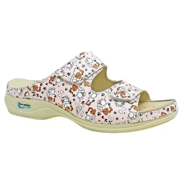 Nursing Care VIENA dámská pantofle pratelná pejskové WG8F53, 42