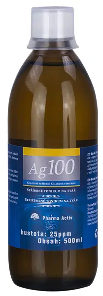 Pharma Activ Koloidní stříbro Ag100 (25ppm) 500 ml