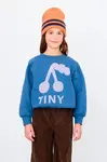 Tinycottons  Dětská bavlněná mikina  CHERRY GRAPHIC SWEATSHIRT
