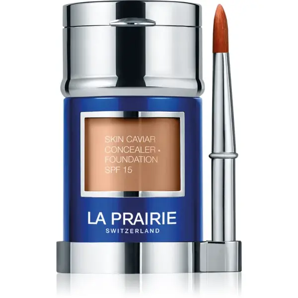 La Prairie Skin Caviar Concealer Foundation make-up a korektor SPF 15 odstín W-50 Mocha 30 ml
