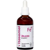 VITASOMAL Železo kapky (bez konzervantů) 100 ml