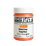 Akrylová barva Golden SoFlat Matte 59 ml - 6535 Medium Orange