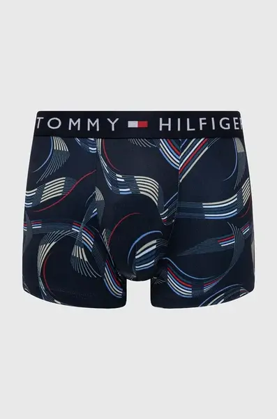Boxerky Tommy Hilfiger pánské, tmavomodrá barva, UM0UM02854