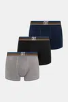 Boxerky CR7 Cristiano Ronaldo 3-pack pánské, černá barva, 8199-49-2114