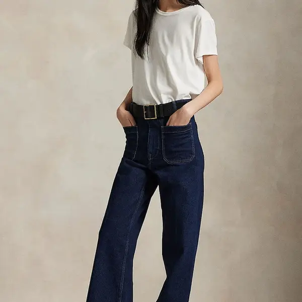 Džíny Polo Ralph Lauren dámské, high waist, 211977962