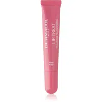 Dermacol Lip Treat hydratační lesk na rty odstín 5 Pink Kiss (Strawberries & Cream) 10 ml
