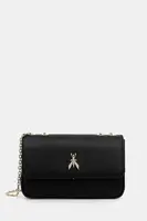 Kožená kabelka Patrizia Pepe černá barva, 8B0228 L001