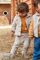 Kojenecké kalhoty Mayoral béžová barva, 2510