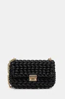 Kožená kabelka MICHAEL Michael Kors TRIBECA černá barva, 30T5G2RL7T