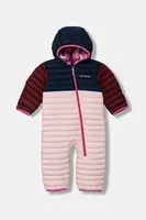 Kojenecký overal Columbia Powder Lite Reversible Bunting růžová barva, 2088751