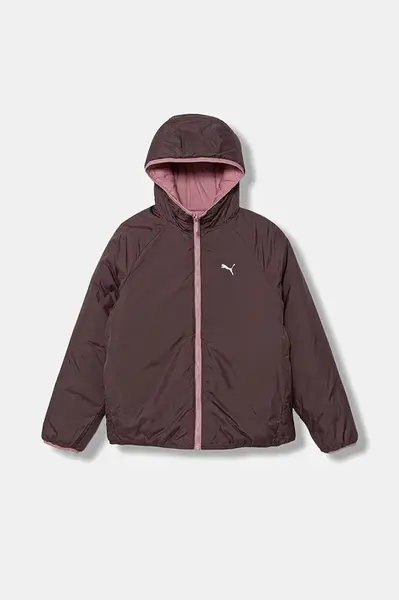 Puma Dětská oboustranná bunda Puma Reversible Puffer Jacket