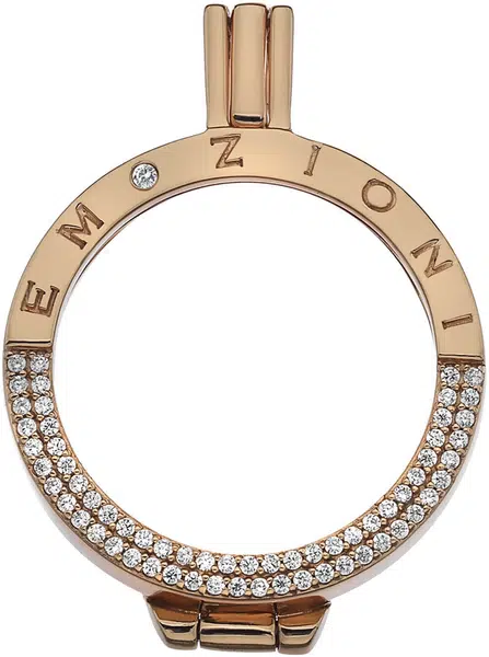 Hot Diamonds Přívěsek Hot Diamonds Emozioni Reflessi Coin Keeper RG 3,3 cm
