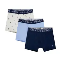 Dětské boxerky Polo Ralph Lauren 3-pack černá barva