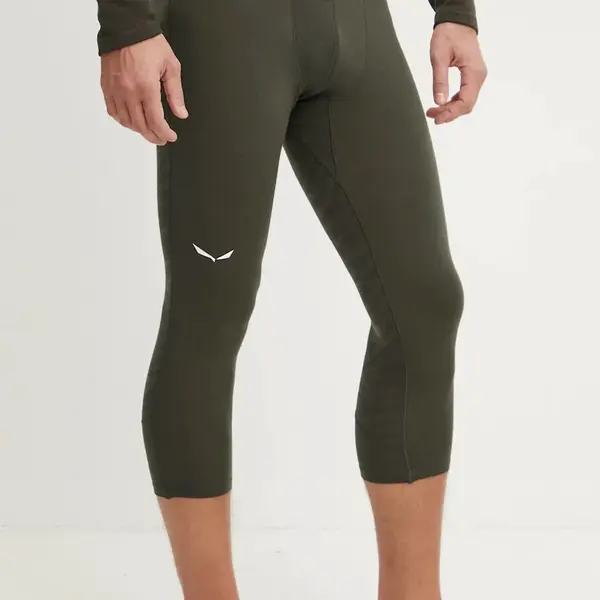 Funkční legíny Salewa zelená barva