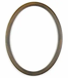 Oválný rám hnědý – 30x40cm