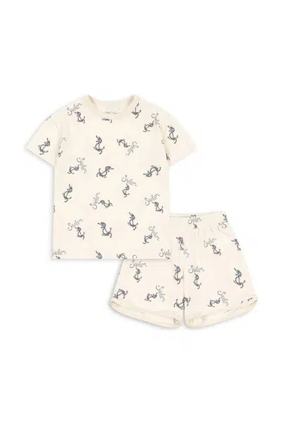 Souprava Konges Sløjd BASIC SET GOTS béžová barva, KS103155