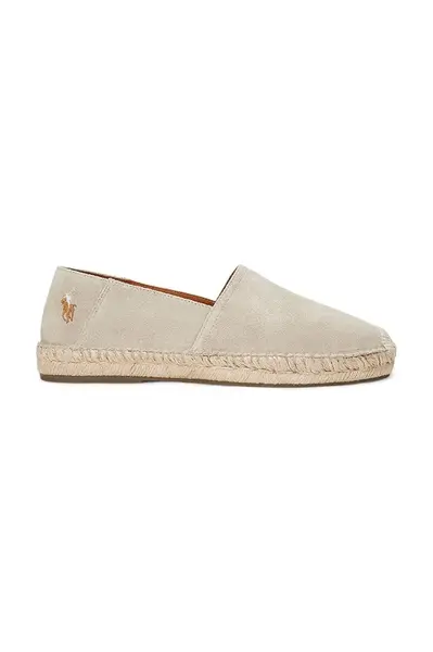 Semišové espadrilky Polo Ralph Lauren Cevio Slip