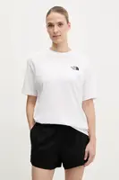 Bavlněné tričko The North Face Essential bílá barva, NF0A87NQFN41