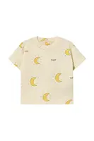Bavlněné dětské tričko Tinycottons MIDNIGHT SUN BABY TEE béžová barva, SS25-023