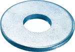Dresselhaus Podložky pod nýty 5,3x15x1,2 mm, DIN 9021, pozinkované, sada 100 ks Velikost: 6.4x18x1.6 mm