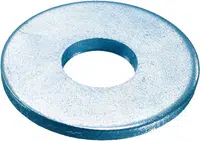 Dresselhaus Podložky pod nýty 5,3x15x1,2 mm, DIN 9021, pozinkované, sada 100 ks Velikost: 6.4x18x1.6 mm