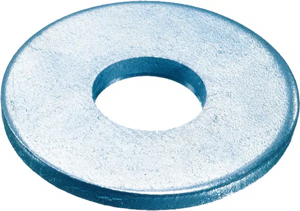 Dresselhaus Podložky pod nýty 5,3x15x1,2 mm, DIN 9021, pozinkované, sada 100 ks Velikost: 6.4x18x1.6 mm