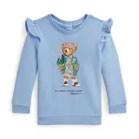 Mikina Polo Ralph Lauren modrá barva, s potiskem, 310972614001
