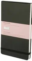 Moleskine - zápisník - akvarelový, černý L