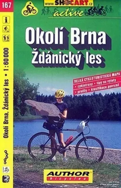 Okolí Brna, Ždánický les 1:60 000