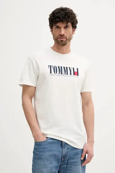 Bavlněné tričko Tommy Jeans