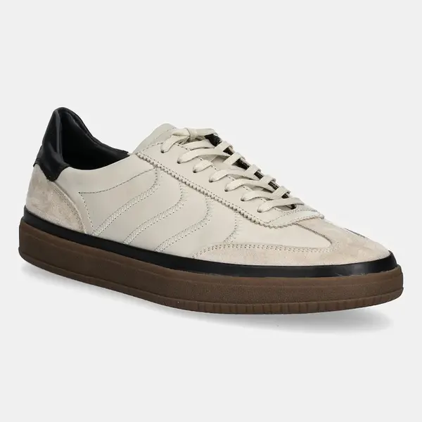 Kožené sneakers boty Vagabond Shoemakers LEO béžová barva, 5996-042-37