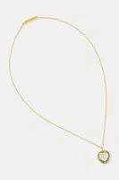Stříbrný náhrdelník AMBUSH Heart Class Ring Charm Necklace 12114803