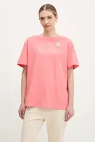 Bavlněné tričko Columbia Rolling Bend oranžová barva, 2120031