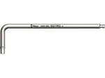 Wera 022703 Zástrčný klíč šestihranný (inbus) 3 mm 3950 PKL, nerezová ocel