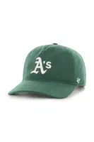 Kšiltovka 47 brand MLB Athletics zelená barva, s aplikací, B-TCDLC18IWP-DG