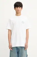 Bavlněné tričko adidas Originals Graphic Tee pánské, bílá barva, s potiskem, KC4956