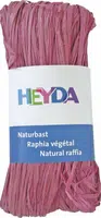 HEYDA Přírodní lýko - růžové 50 g