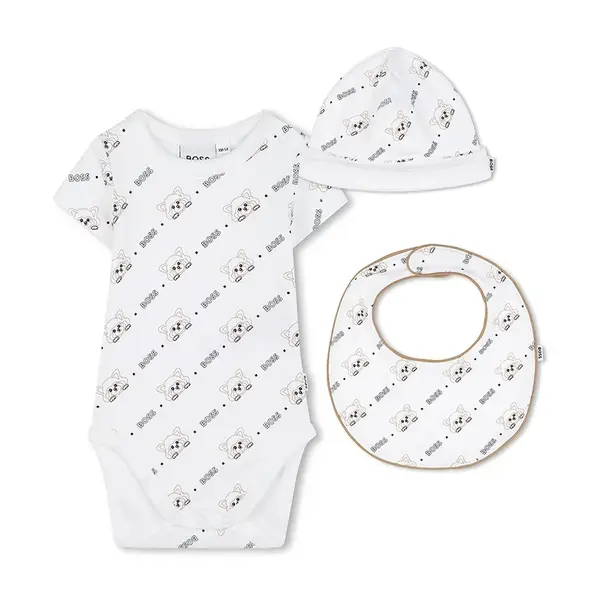 Bavlněné kojenecké body BOSS J52177