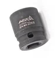 Hlavice nástrčná úderová 1/2" 17 mm, 12hranná - ASTA Velikost: 22 mm