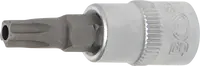 BGS technic Hlavice zástrčná 1/4" Torx TS10, pěticípá s otvorem - BGS 5184-TS10 Profil: Torx, Velikost: TS30