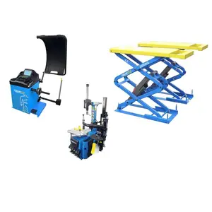 Golemtech SET 3 MAXI - zouvačka + vyvažovačka + nůžkový zvedák za zvýhodněnou cenu